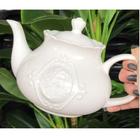 Bule de Café em Porcelana Branca Rainha1 L