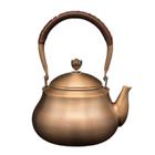 Bule de Chá Artesanal em Cerâmica Vermelha - Estilo Japonês - Ideal para Chá Verde Pu-erh