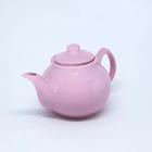 Bule de Chá Rosa em Ceramica 700Ml - Ki Ceramica