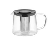 Bule para cha em vidro e aco inox com infusor 900 ml tramontina