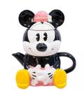 Bule Porcelana 720ml Caneca 210ml Formato Minnie - Disney
