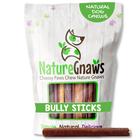 Bully Sticks Nature Gnaws Large para cães 5-6 (15 unidades)