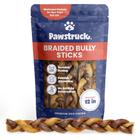 Bully Sticks Trançados Pawstruck - Natural 30cm (5 Unidades)