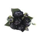 Buquê de Peônias Artificiais de Seda Rosa - 30cm - Decoração para Casa e Festas