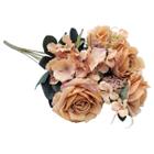 Buque de rosa mate artificial para decoração e casamento