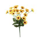 Buquê Girassol Mini Com 22 Flores Artificial Arranjos
