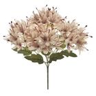 BUQUE LIRIO MINI X18 FLORES OFF WHITE OUTONO 32cm