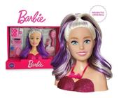 Busto Barbie Boneca Styling Hair Make Pentear + Acessórios Original