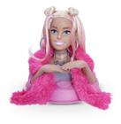 Busto Barbie Styling Head Extra Com 12 Frases Mattel Pupee
