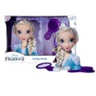 Boneca frozen baby elsa com cabelo mimo 6455 7871578