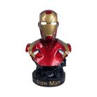 Busto de Resina Homem de Ferro e Pantera Negra (16cm) - Marvel Avengers