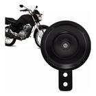 Buzina Moto 12v Cg Titan 125 Fan 150 Nxr Bros 125 Biz Pop