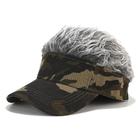 C Camuflagem Masculina Baseball Cap Camuflagem com a Tendência C