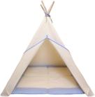 Cabana Barraca Toca Infantil Menino + Tapete 135x110x110cm