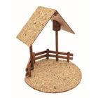 Cabana Manjedoura - Presépio Decore O Seu Natal - Mdf 34cm