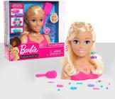 Cabeça de Styling Barbie Fashionistas - Loira, 20 Peças