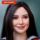 Cabeça Feminina Asiática Esculpida FX10 12 ''figura De Ação Corpo Ajuste Angelababy Boneca Modelo De - MAK