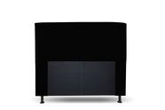 Cabeceira 90 lady cor material sintético preto topázio decor - TOPAZIO