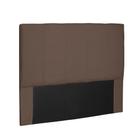 Cabeceira Arizona Para Cama Box Casal 140 cm Suede Caramelo - D'Rossi