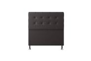 Cabeceira Atenas 1,40 Cm Cama Box Casal Suede Marrom