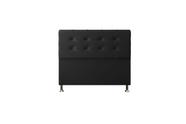 Cabeceira Atenas 1,60 Cm Cama Box Queen Suede Preto