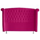 Cabeceira Cama Box Casal 140 cm Malibu Rosa Pink Dimazza Móveis