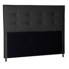 Cabeceira Cama Box Casal 140 Romana Suede - Decora Vip