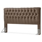 Cabeceira Cama Box Casal 140cm Iasmin Suede Animale Marrom - Atraente Móveis