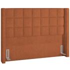 Cabeceira Cama Box Casal 195 cm P05 Paris Bouclê Terracota - Lyam Decor