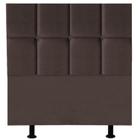 Cabeceira Cama Box Casal Estofada Poliana 140 Cm Suede