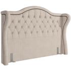 Cabeceira Cama Box Casal Queen 160 cm P05 Lisboa Linho Creme - Lyam Decor