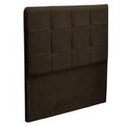 Cabeceira Cama Box Casal Queen 160cm London chocolate - JS MÓVEIS