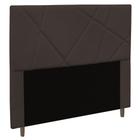 Cabeceira Cama Box Casal Queen Size Mali 160cm Corano Marrom - Desk Design