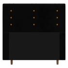 Cabeceira Cama Box Casal Queen Size Roma 160cm Corano Preto - Abmaza