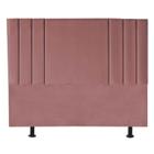 Cabeceira Cama Box King Estofada Grécia 195cm Suede