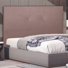 Cabeceira Cama Box Queen Poliana 160 Cm Suede Rose - MV Estofados