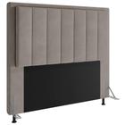 Cabeceira Cama Box Queen Veneza 160 Cm Suede