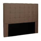 Cabeceira Cama Box Solteiro 90cm Verona Suede Caramelo - Sheep Estofados