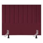 Cabeceira Cama Casal Queen Size 160 cm Carolina Suede E Frame - Tatite Decor