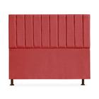 Cabeceira Cancun Para Cama Box King Size 195cm Suede - Ecotec Decor