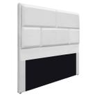 Cabeceira Casal Brick P02 140 cm para cama Box Sintético - ADJ Decor