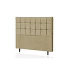 Cabeceira Casal Espanha 140 CM Suede Camurça - D A Decor