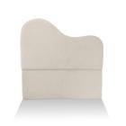 Cabeceira Casal King Estofada para Cama Box em Bouclé - Aliança Decor