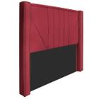 Cabeceira Casal Minsk P02 140 cm para cama Box Suede - Amarena Móveis