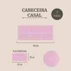 Cabeceira Casal Retangular 141x60 Cama Box Modulada - Blu Interiores