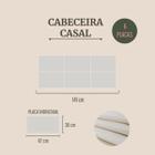 Cabeceira Casal Retangular 141x60 Cama Box Modulada - Blu Interiores