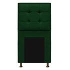 Cabeceira Copenhague 90 cm Solteiro Suede Verde - ADJ Decor