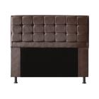 Cabeceira Copenhague Para Cama Box Queen Size 160cm com Capitonê Suede - Ecotec Decor