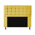 Cabeceira Copenhague Para Cama Box Queen Size 160cm com Capitonê Suede - Renascer Decor