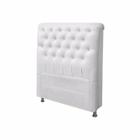 Cabeceira Dama 1,40 Cm Para Cama Box Casal material sintético Branco